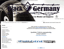 Tablet Screenshot of black7germany.de